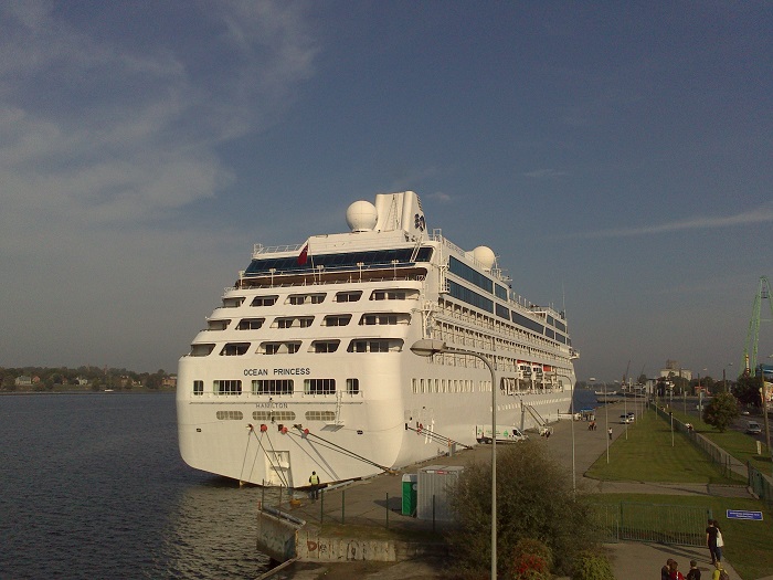 Фотографии с посещения лайнера Ocean Princess в порту города Риги 17 сентября 2015 года