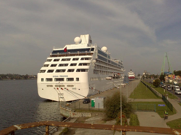 Ocean Princess в порту Риги